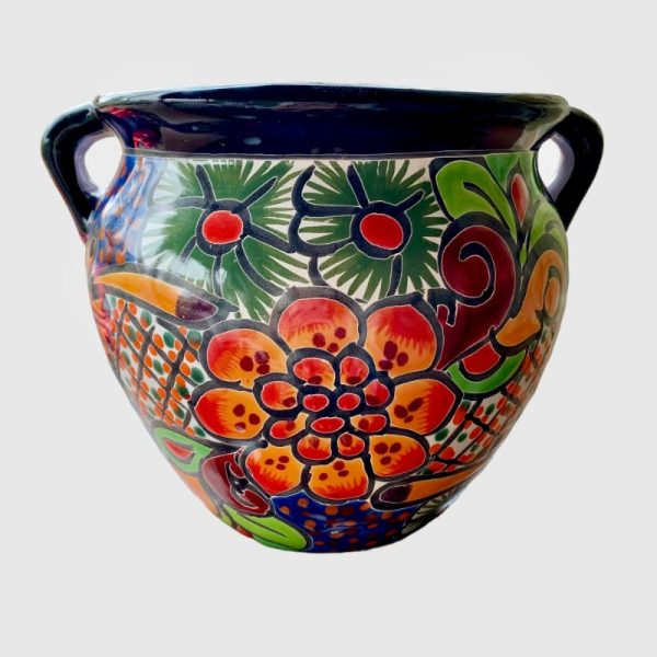 PhotoRoom_000_20230226_15243272 Mexican talavera chata planter