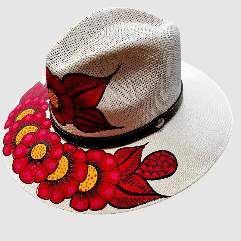 Painted Fedora Hat