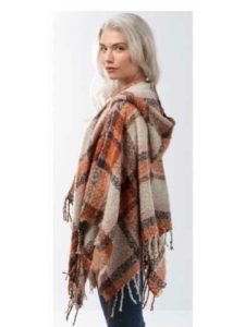 Simply Noelle Wrap with Hood in Autumn Color