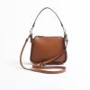 Simply Noelle Structured Satchl Bag in Whiskey
